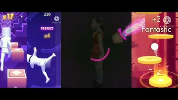 Squid Game Doll - Marshmello Music Dance VS smash colors 3d VS  Beat Jumper Gameplay