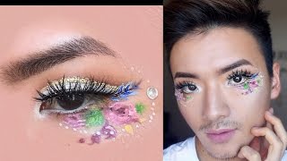 Wedgewood Flower Eye Look Tutorial