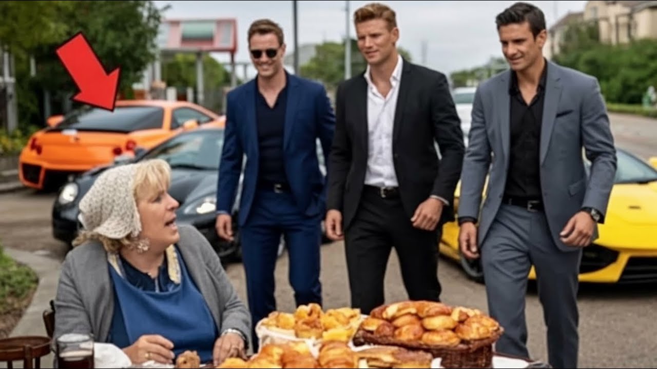 Бедная бабушка накормила бездомных тройняшек — а спустя годы к ней подъехали три Lamborghini