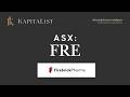Nasodine expansion, throat spray. ASX: FRE