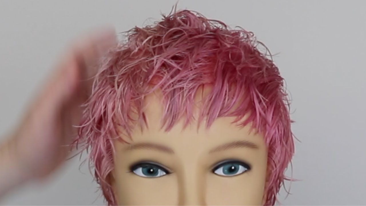 Pixie Haircut Tutorial: How To Cut A Short Pixie Cut - YouTube