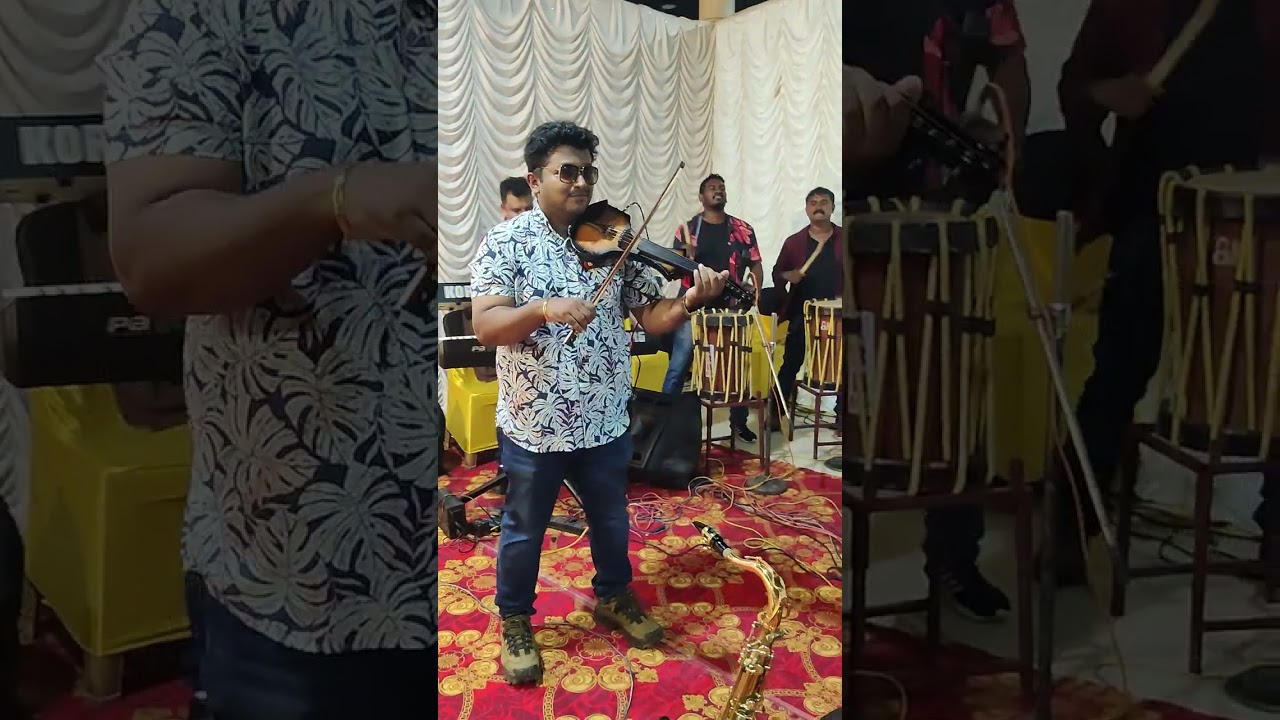 2 Chendamelam Violin Fusion Booking number  8921309810 
