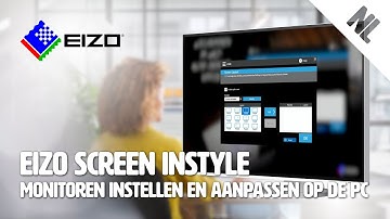 EIZO Software Screen InStyle - Tool voor eenvoudige monitorinstelling