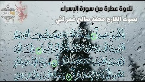 تلاوة عطرة 🌹 أدخل فقط واستمع 👌