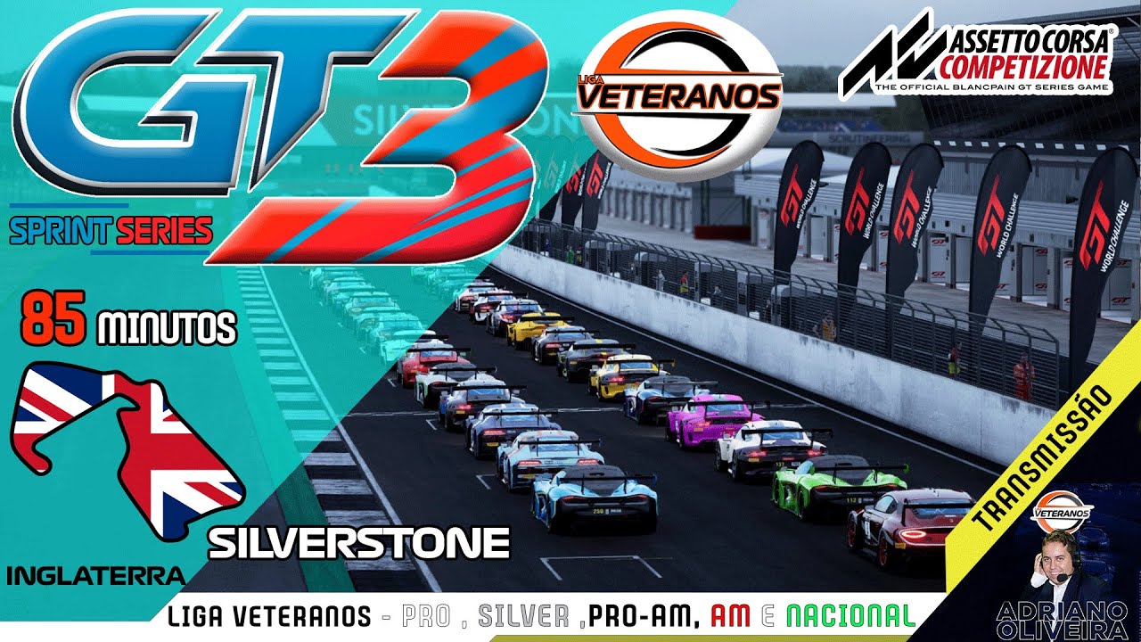 ASSETTO CORSA COMPETIZIONE SPRINT GT SERIES 5 ETAPA 85 MIN DE SILVERSTONE YouTube