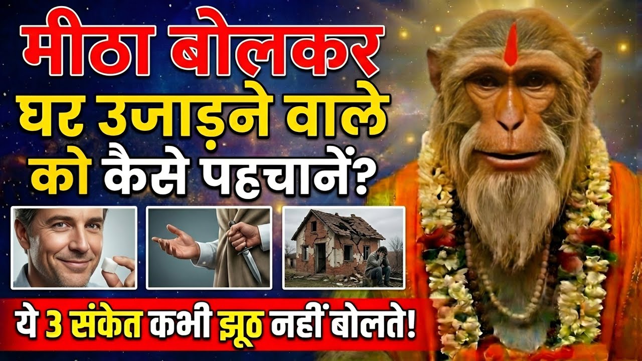 मीठा बोलकर घर उजाड़ने वाले को कैसे पहचानें? ये 3 संकेत कभी झूठ नहीं बोलते! 😱🏠
