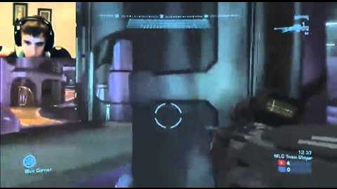 Halo Reach - Ninja (An MLG pro) 1v1 Boushey on Zealot! O NOOO!