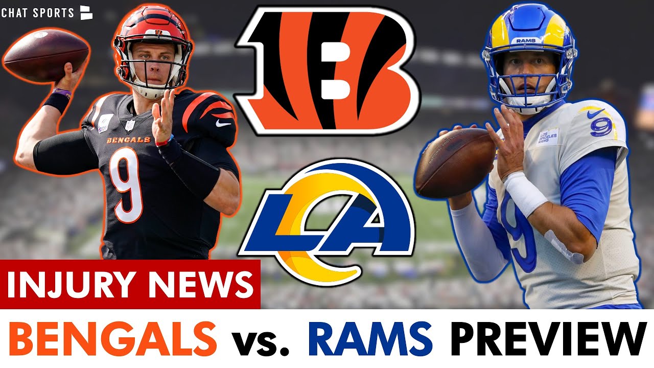 MAJOR Bengals Injury News On Joe Burrow + Bengals vs. Rams Preview