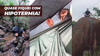 Trekking no meio da Floresta e Acampamento Selvagem Wild Camping - SP
