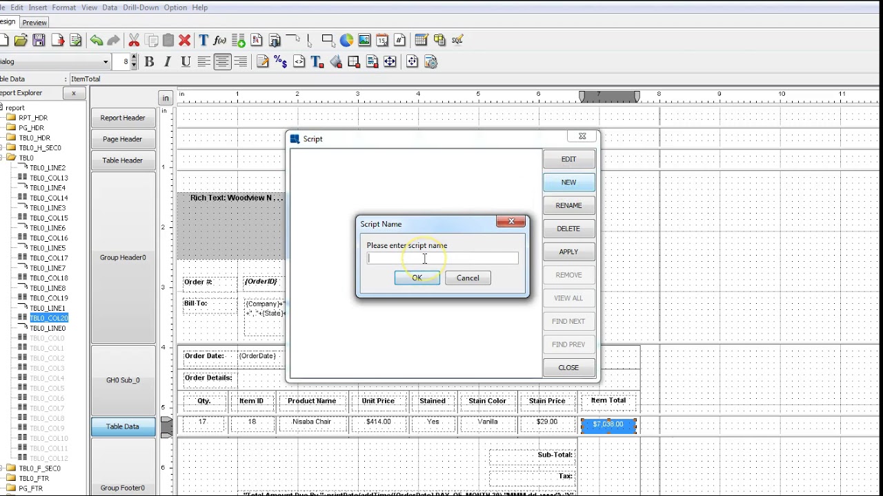 Formulas And Scripting In Reports - YouTube