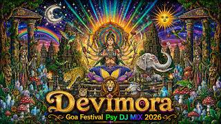 Devimora 🕉️ Goa Festival Psy Trance 2026 ● Divine Durga DJ Mix