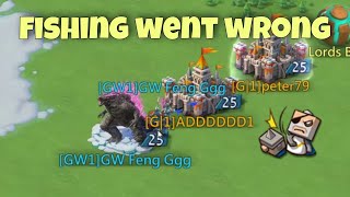 Lords Mobile - 1,8b on war gear burned. Solo trap was outplayed. Big reports