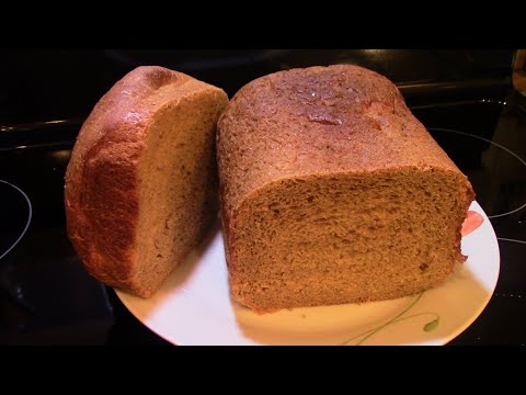 Video: Hoe Aromatisch Donker Tarwe-roggebrood Te Koken In Een Broodbakmachine