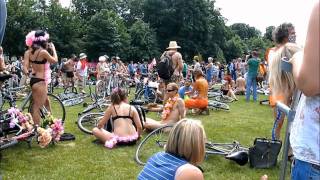 WNBR Brighton Naked Bike Ride Pleasant Revolution 2010