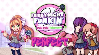 Friday Night Funkin' - Perfect Combo - Doki Doki Takeover! Mod + Cutscenes & Extras [HARD]