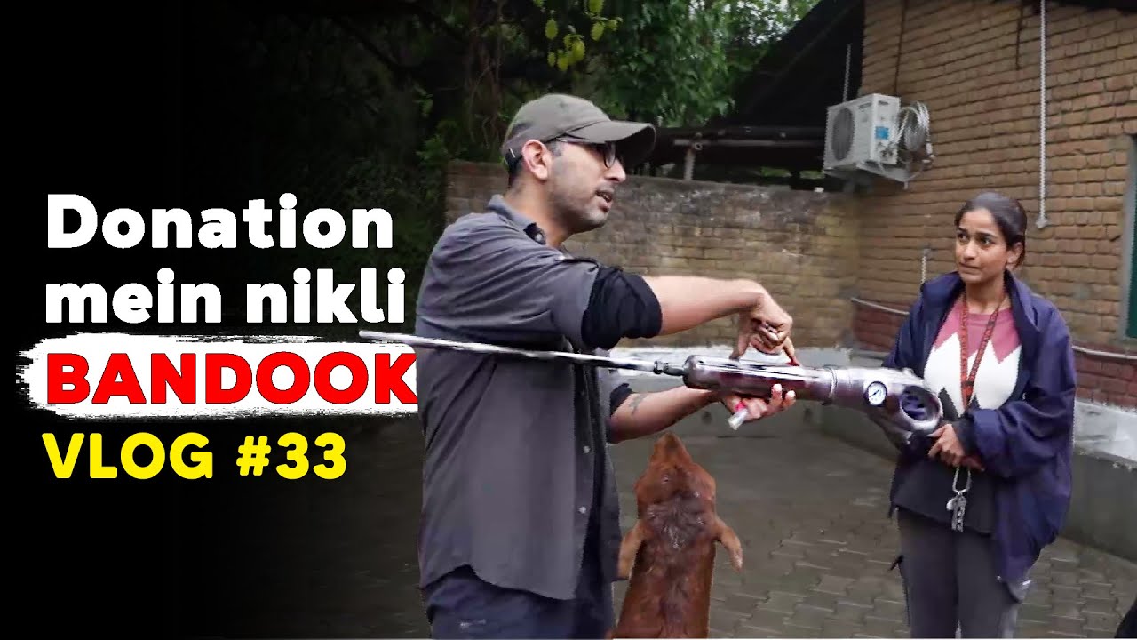 We couldn't April fool Jyoti, blind dog fell into a septic tank & we got a gun in donation | Vlog 33