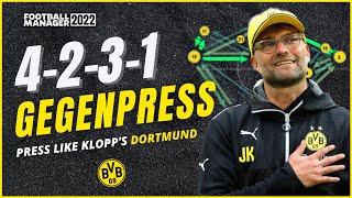 [FM22] GEGENPRESS LIKE KLOPP! | FM22 Tactics | Football Manager 2022