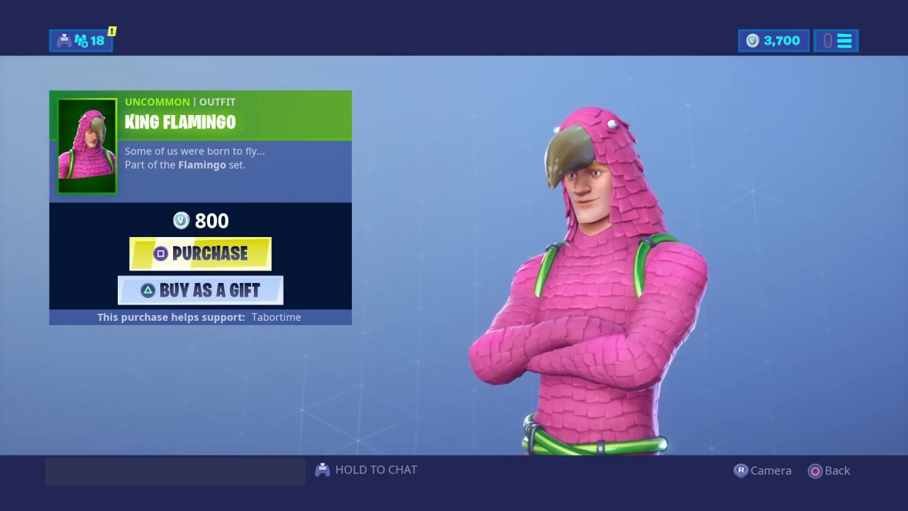 *New* 14 Days of Summer King Flamingo Skin