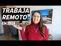 10 pginas para que encuentres trabajo remoto este 2024