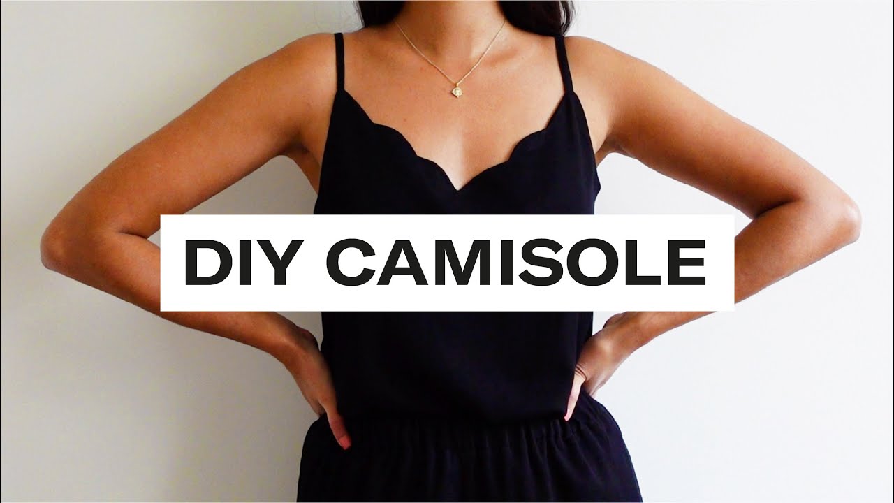 トップス n.k atelier ribbon pattern camisole top Beginner-Friendly Camisole Pattern Drafting | Easy DIY Cami