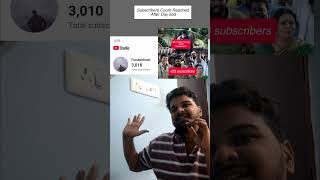 Subscribers Count Reached After Day 653 at Channel start panna time 8:55pm | #shorts #tamil #fyp