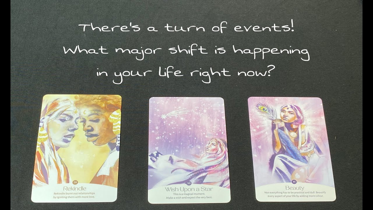 There's a turn of events! What major shift is happening in your life right now, & how will it affect