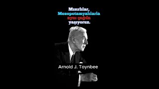 Arnold J. Toynbee: Mısırlılarla Aynı Çağda Yaşıyoruz Resimi