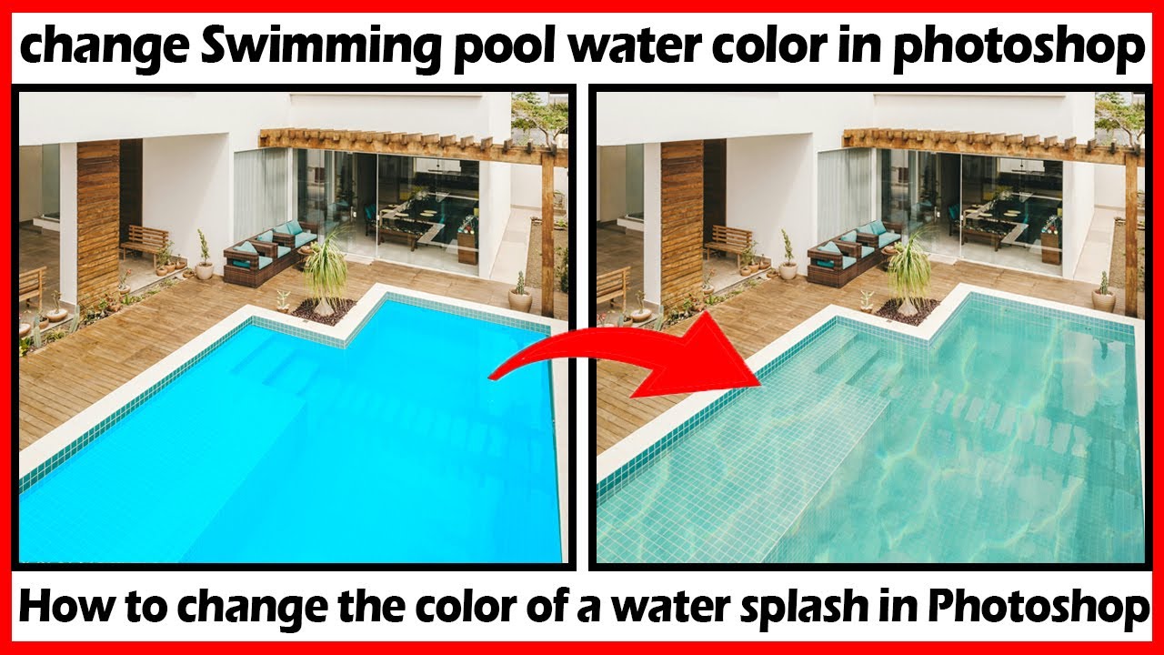 how-to-change-water-color-in-photosho-l-change-swimming-pool-water
