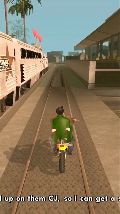 GTA:SA, train mission easy way to complete. #gtamobile #iosgameplay