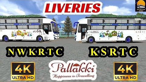 KSRTC-NWKRTC pallakki sleeper bus|ksrtc sleeper bus mod for bus simulator indonesia|Prakash Vega nus