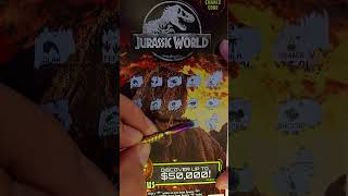 Jurassic World Scratcher #scratchcards #scratcherlotterytickets #scratchers