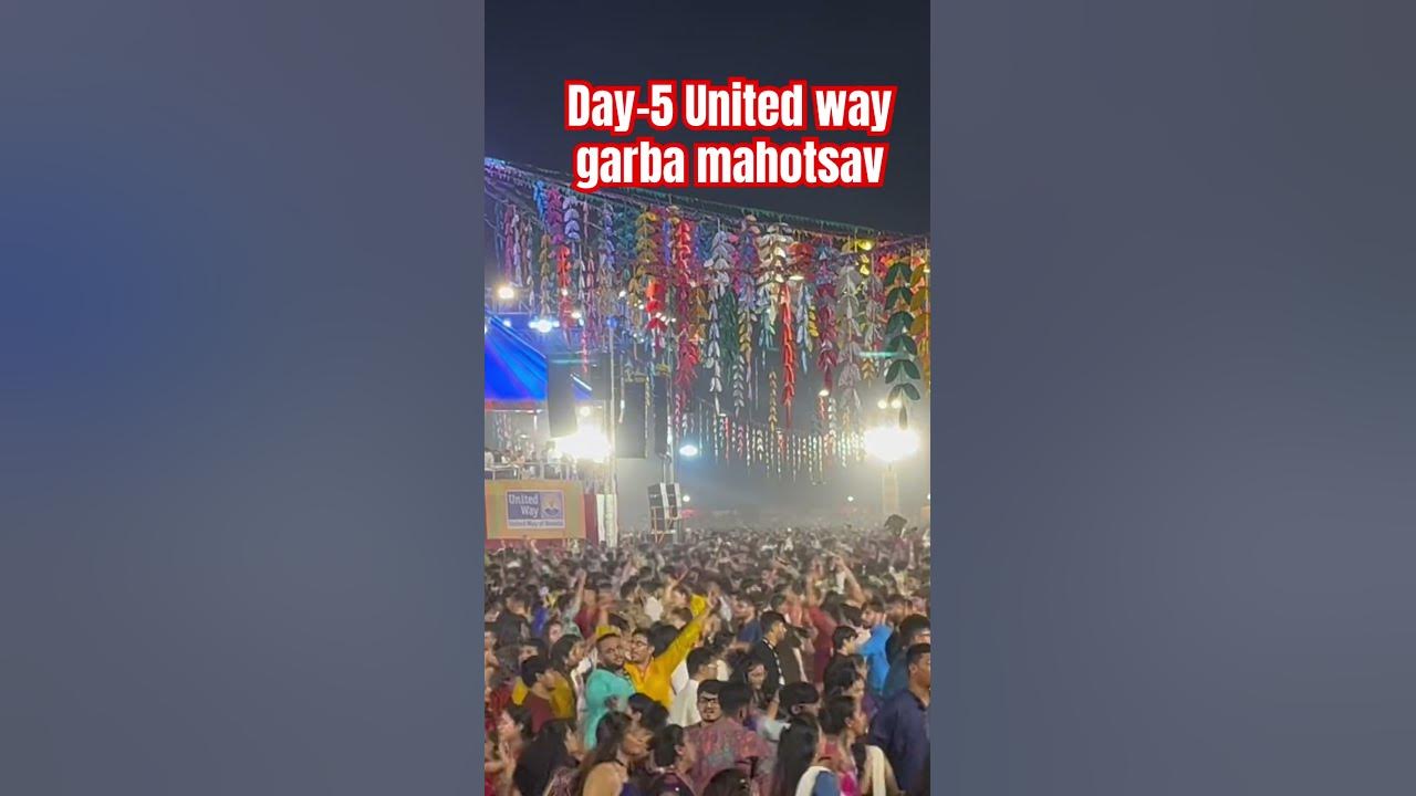 Day5 United way garba mahotsav 2024 unitedwayofbaroda garba 