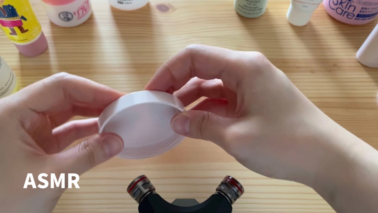 【ASMR｜音フェチ】ペタペタ感強め！蓋の高速タッピング詰め合わせ。開閉音も。Tapping Sounds