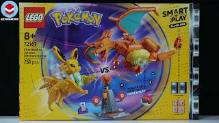LEGO Pokémon 72167 Charizard vs. Jolteon Ultimate Battle Speed Build