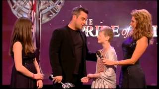 Pride of Britain LIVE:Awards Robbie Williams Live Presentation @ Pride Of Britain Awards 2012.