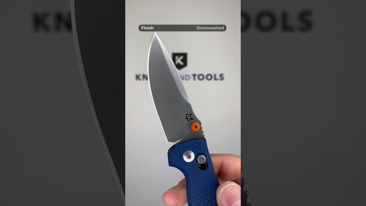 Fox Anzu FX-560 ALOR, CPM MagnaCut, Blue Aluminium, pocket knife