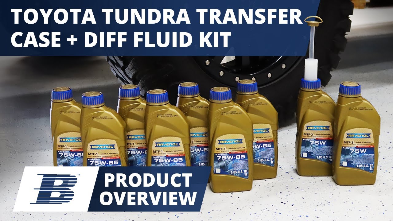 Toyota Tundra Transfer Case Differential Fluid Change Kit Product