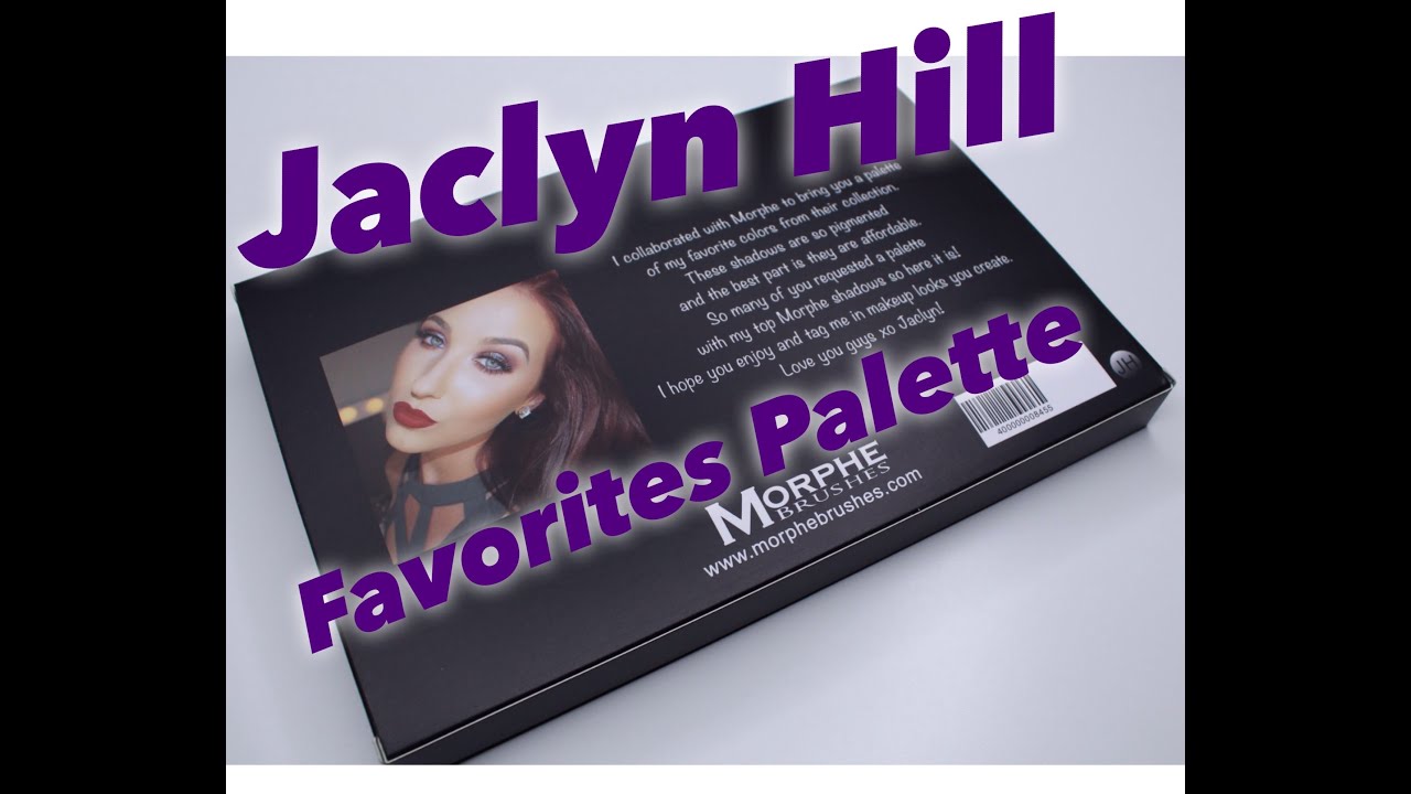 Morphe Brushes JACLYN HILL Favorites Palette