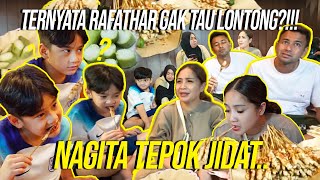 ANAK SULTAN KAGET DIAJAK RAFFI NAGITA MAKAN DIPINGGIR JALAN!!! INI PERTAMA KALI NYOBAIN LONTONG