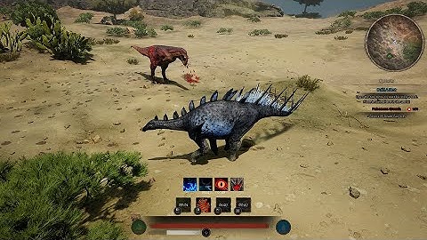 How good is Kentrosaurus after the update(Kentro fighting compilation) -Path of Titans