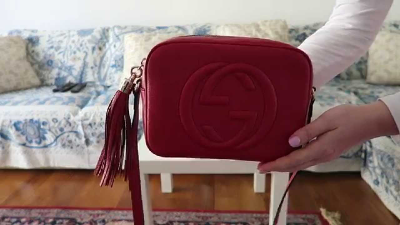 Gucci Soho Disco bag unboxing - YouTube