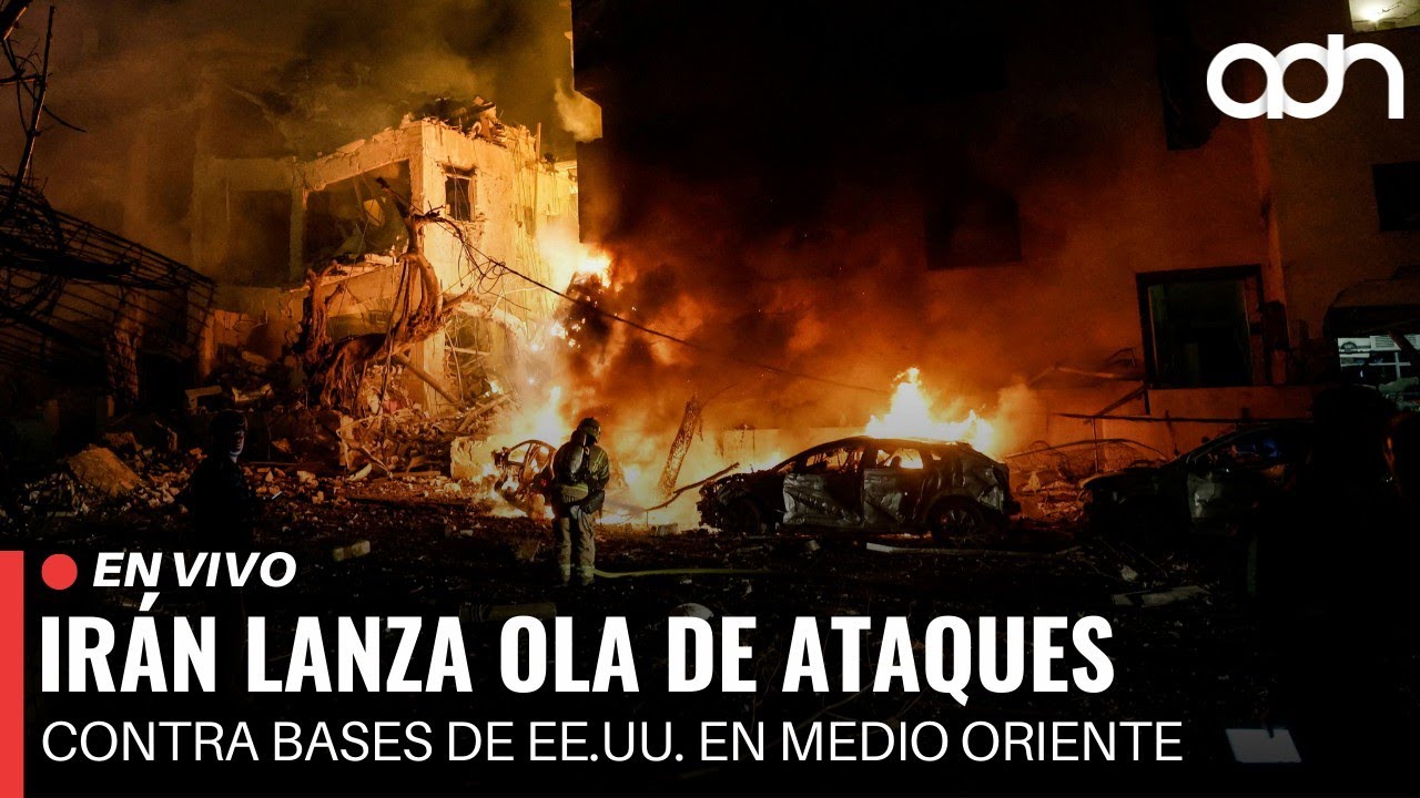 Irán lanza ola de ataques contra bases de EE.UU. en Medio Oriente