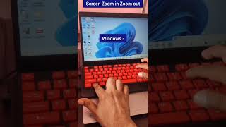 Computer Screen Zoom in and Zoom out Short cut trick