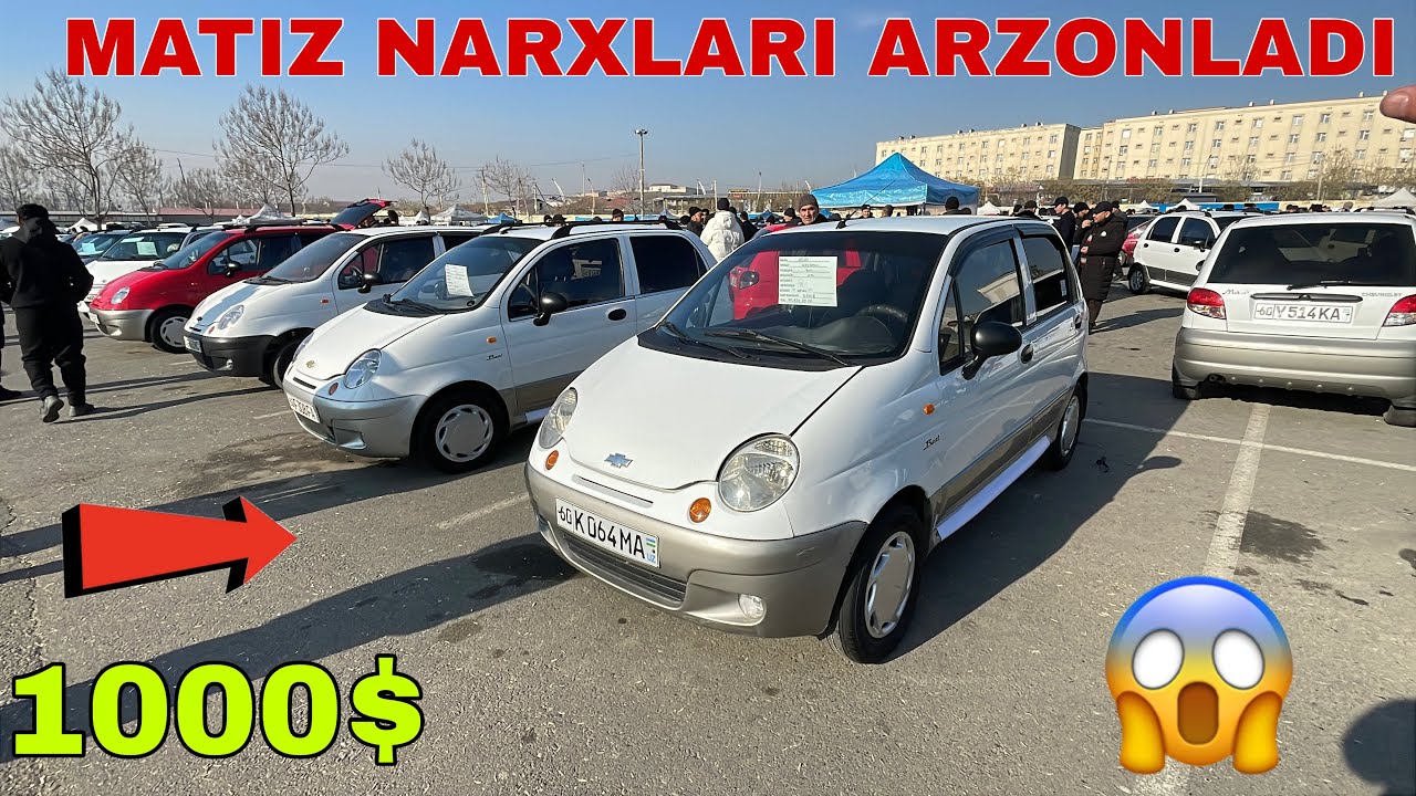 ARZON MATIZ NARXLARI VARIANT BARTER BOR XAMMA KORSIN BUNAQASI BOLMAGAN 2026