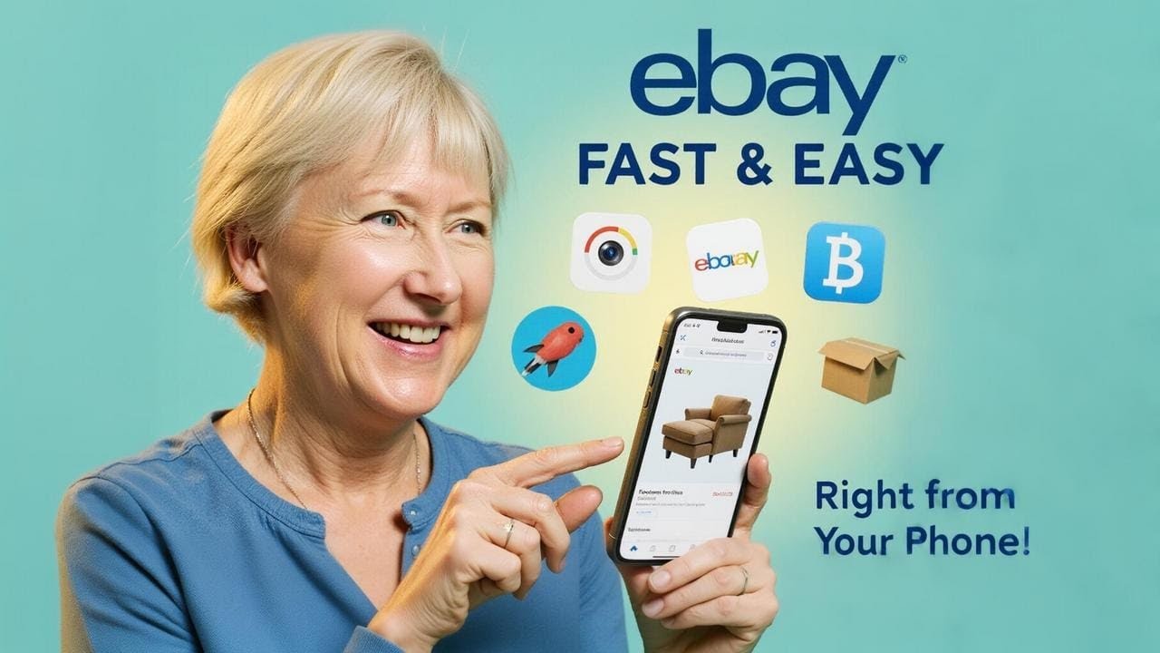 Ebay Fast and Easy, Just Using Your Phone and a Few Simple Apps - YouTube
