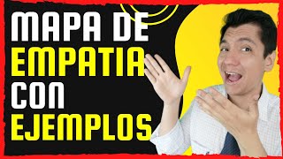 Cómo Crear un MAPA de EMPATÍA Guía Paso a Paso | Qué es| Plantilla GRATIS| Ejemplos |DesignThinking