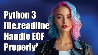 Understanding Python 3 file.readline() and Handling EOF Properly