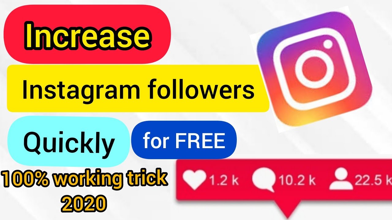 How to increase followers on instagram quickly for FREE| Cool new 100%