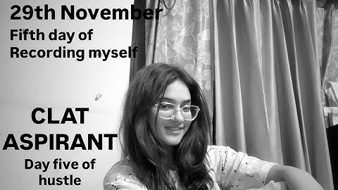 CLAT Aspirant | Day 5 of Hustle 🔥📚 | GK Sample Paper 