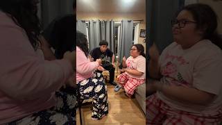 Christmas Rock, Paper, Scissors battle! #shorts #shortvideo #short #christmas